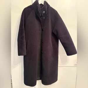 Zara Elegant Black Coat